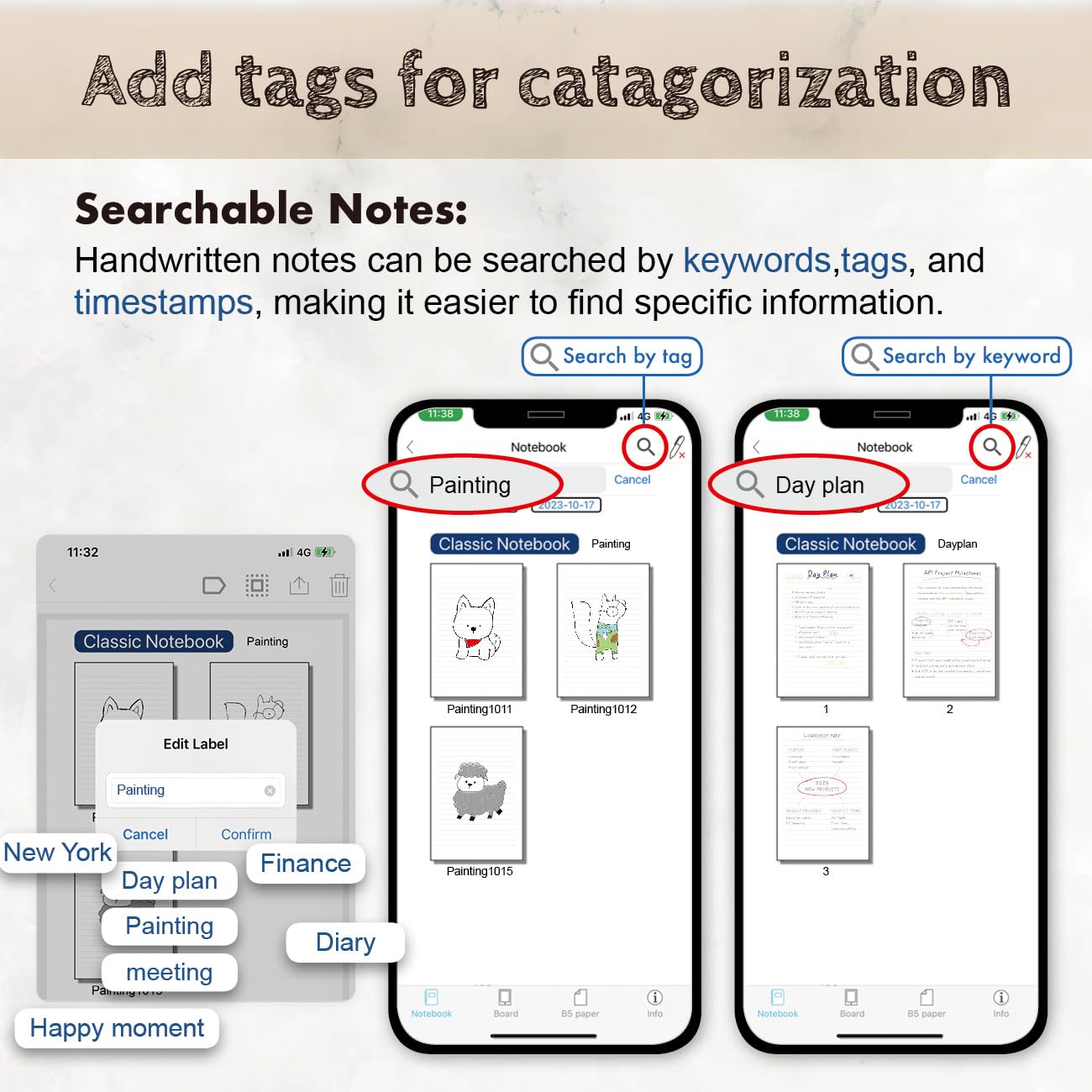 Ophayapen スマートペン+ライティングボードセット リアルタイム同期